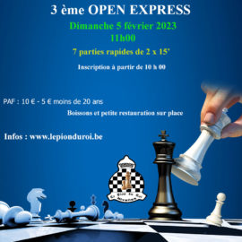 Nivelles Open Express 5 février 2023
